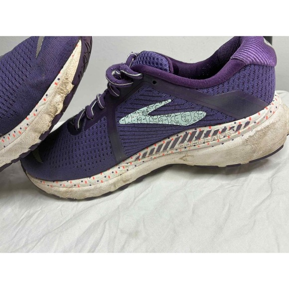 Brooks Unity GTS XX Purple Women's running shoes size 10 - Picture 4 of 6
